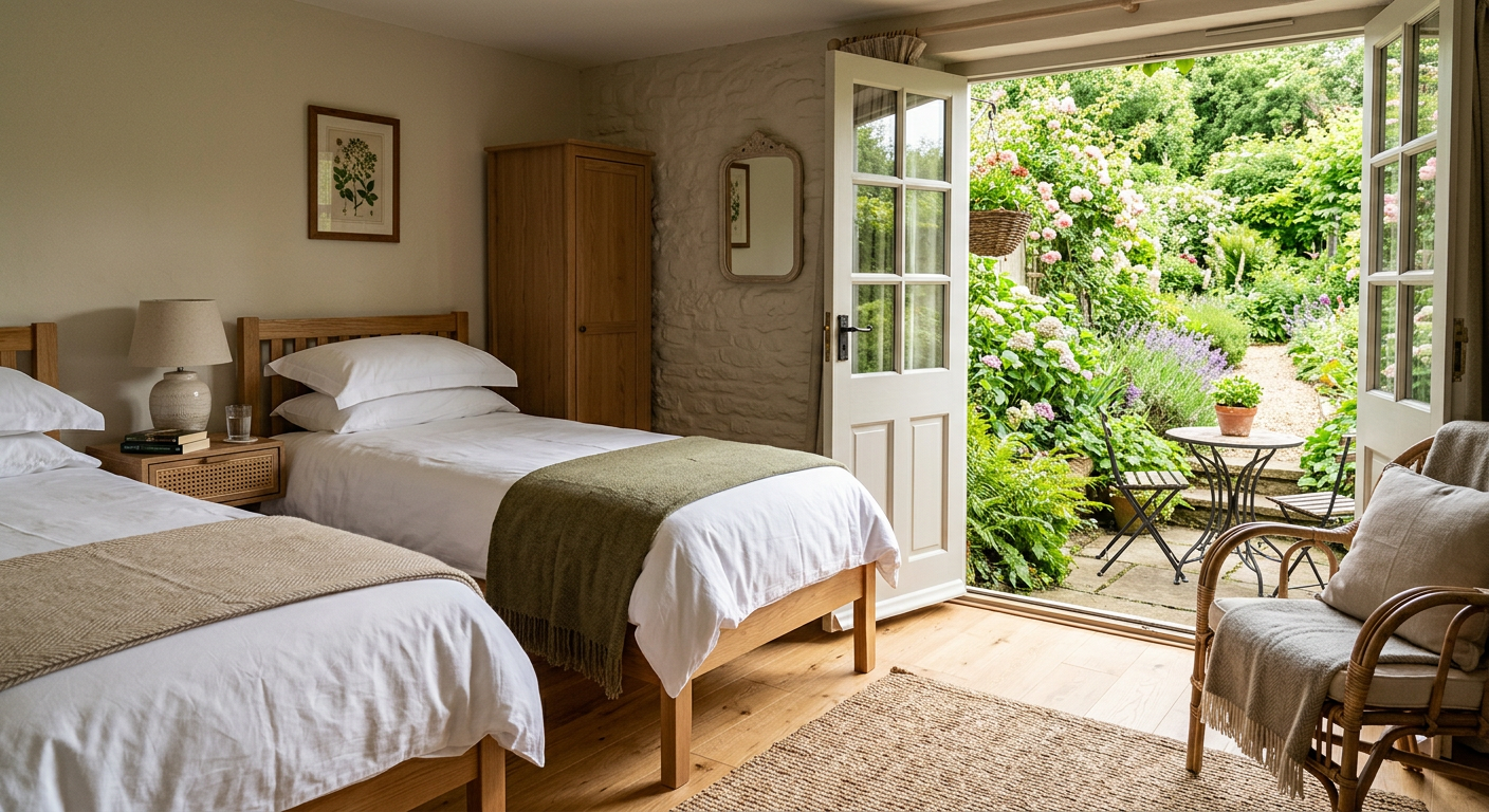 Cedar Garden Cottage interior